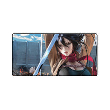 Load image into Gallery viewer, Mikasa Ackerman Attack on Titan Mouse Pad (Desk Mat)