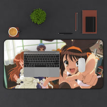 Load image into Gallery viewer, The Melancholy Of Haruhi Suzumiya Mouse Pad (Desk Mat) With Laptop