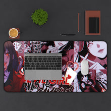 Load image into Gallery viewer, Kakegurui Yumeko Jabami Mouse Pad (Desk Mat) With Laptop