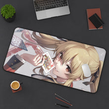 Load image into Gallery viewer, Kakegurui Twin Mouse Pad (Desk Mat) On Desk