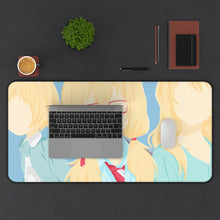 Load image into Gallery viewer, Your Lie In April Mouse Pad (Desk Mat) With Laptop