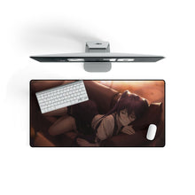 Load image into Gallery viewer, Anime Girl Mouse Pad (Desk Mat) On Desk