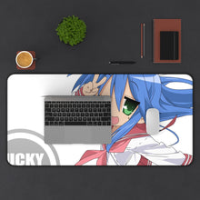 Load image into Gallery viewer, Lucky Star Konata Izumi Mouse Pad (Desk Mat) With Laptop