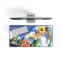 Load image into Gallery viewer, Magical Girl Lyrical Nanoha Mouse Pad (Desk Mat) On Desk