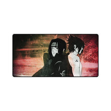 Load image into Gallery viewer, Sasuke vs itachi Mouse Pad (Desk Mat)