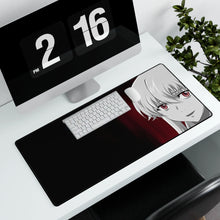 Load image into Gallery viewer, Mirai Nikki Yuno Gasai Mouse Pad (Desk Mat) With Laptop