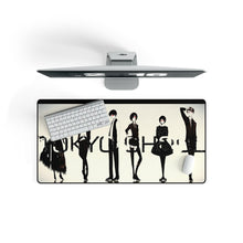 Load image into Gallery viewer, Tokyo Ghoul Ken Kaneki, Touka Kirishima, Rize Kamishiro Mouse Pad (Desk Mat) On Desk