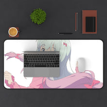 Load image into Gallery viewer, EroManga-Sensei Mouse Pad (Desk Mat) With Laptop