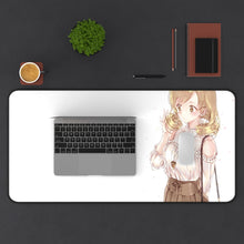 Load image into Gallery viewer, Puella Magi Madoka Magica Mami Tomoe Mouse Pad (Desk Mat) With Laptop