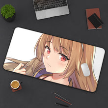 Load image into Gallery viewer, Spice And Wolf Mouse Pad (Desk Mat) On Desk