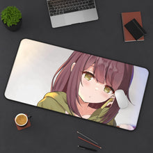 Load image into Gallery viewer, Laid-Back Camp Mouse Pad (Desk Mat) On Desk
