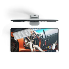 Load image into Gallery viewer, Anime Girl Mouse Pad (Desk Mat) On Desk