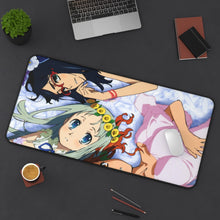 Load image into Gallery viewer, Anohana Mouse Pad (Desk Mat) On Desk
