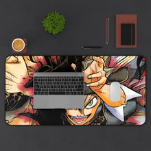 Load image into Gallery viewer, Black Clover Asta, Yami Sukehiro Mouse Pad (Desk Mat) With Laptop