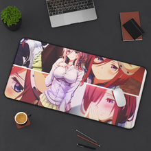 Load image into Gallery viewer, The Quintessential Quintuplets Miku Nakano Mouse Pad (Desk Mat) On Desk