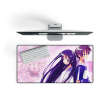 Load image into Gallery viewer, Hanbun no Tsuki ga Noboru Sora Mouse Pad (Desk Mat) On Desk