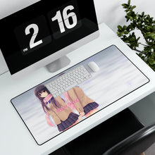 Load image into Gallery viewer, Anime Girl Mouse Pad (Desk Mat) With Laptop