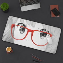 Load image into Gallery viewer, Kuriyama Mirai Mouse Pad (Desk Mat) On Desk