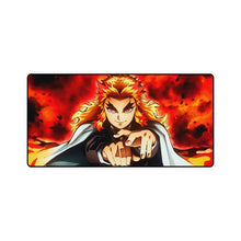 Load image into Gallery viewer, Kyojuro Rengoku, Flame, Pillar, Kimetsu no Yaiba, Mouse Pad (Desk Mat)