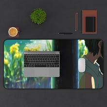 Load image into Gallery viewer, The Garden Of Words Mouse Pad (Desk Mat) With Laptop