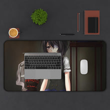Load image into Gallery viewer, Another Mei Misaki Mouse Pad (Desk Mat) With Laptop