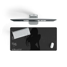 Load image into Gallery viewer, ZeroTwo Black/Grey Mouse Pad (Desk Mat) On Desk