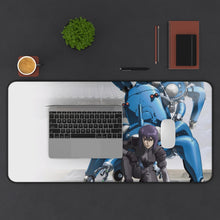 Load image into Gallery viewer, Ghost In The Shell Mouse Pad (Desk Mat) With Laptop