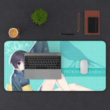 Load image into Gallery viewer, Monogatari (Series) Mouse Pad (Desk Mat) With Laptop