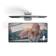 Load image into Gallery viewer, Darling in the FranXX Mouse Pad (Desk Mat) On Desk