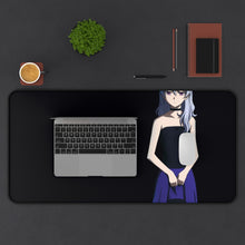 Load image into Gallery viewer, Darker Than Black Yin Mouse Pad (Desk Mat) With Laptop