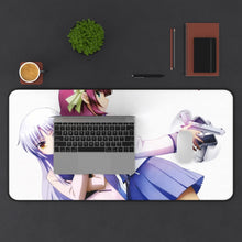 Load image into Gallery viewer, Angel Beats! Kanade Tachibana, Yuri Nakamura Mouse Pad (Desk Mat) With Laptop