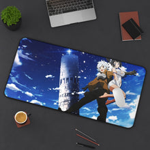Load image into Gallery viewer, Bell and Hestia Mouse Pad (Desk Mat) On Desk