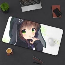 Load image into Gallery viewer, Is The Order A Rabbit? Mouse Pad (Desk Mat) On Desk