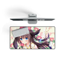 Load image into Gallery viewer, Anime Girl Mouse Pad (Desk Mat) On Desk