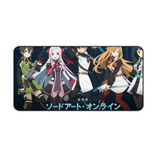 Load image into Gallery viewer, Sword Art Online Kazuto Kirigaya, Asuna Yuuki, Suguha Kirigaya, Yui Mouse Pad (Desk Mat)