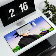 Load image into Gallery viewer, Black Goku and Zamasu Mouse Pad (Desk Mat) With Laptop