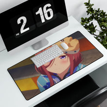 Load image into Gallery viewer, Miku Nakano Mouse Pad (Desk Mat) With Laptop