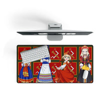 Load image into Gallery viewer, Girls und Panzer Mouse Pad (Desk Mat) On Desk