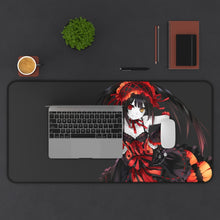 Load image into Gallery viewer, Kurumi Tokisaki Mouse Pad (Desk Mat) With Laptop