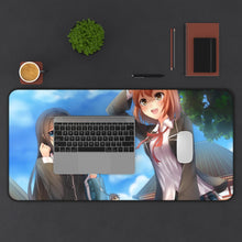 Load image into Gallery viewer, My Teen Romantic Comedy SNAFU Yukino Yukinoshita, Yui Yuigahama Mouse Pad (Desk Mat) With Laptop