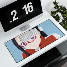 Load image into Gallery viewer, Interviews With Monster Girls Mouse Pad (Desk Mat) With Laptop