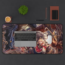 Load image into Gallery viewer, Granblue Fantasy Cagliostro, Granblue Fantasy, Ouroboros Mouse Pad (Desk Mat) With Laptop