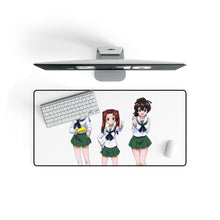 Load image into Gallery viewer, Girls und Panzer Mouse Pad (Desk Mat) On Desk