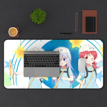 Load image into Gallery viewer, Is The Order A Rabbit? Mouse Pad (Desk Mat) With Laptop