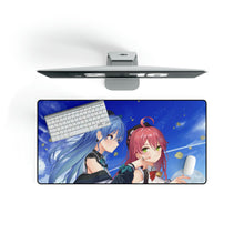 Load image into Gallery viewer, Hoshimachi Suisei & Sakura Miko Mouse Pad (Desk Mat)