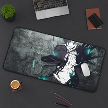 Load image into Gallery viewer, Shinya Kogami With His dominator Mouse Pad (Desk Mat) On Desk