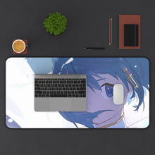 Load image into Gallery viewer, Puella Magi Madoka Magica Sayaka Miki Mouse Pad (Desk Mat) With Laptop