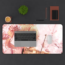 Load image into Gallery viewer, Your Lie In April Mouse Pad (Desk Mat) With Laptop