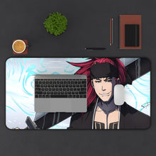 Load image into Gallery viewer, Bleach Renji Abarai Mouse Pad (Desk Mat) With Laptop