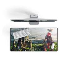 Load image into Gallery viewer, Erza Scarlet - Knight & Castle Mouse Pad (Desk Mat) On Desk
